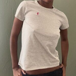 Ralph Lauren Light Gray Short Sleeve Tee